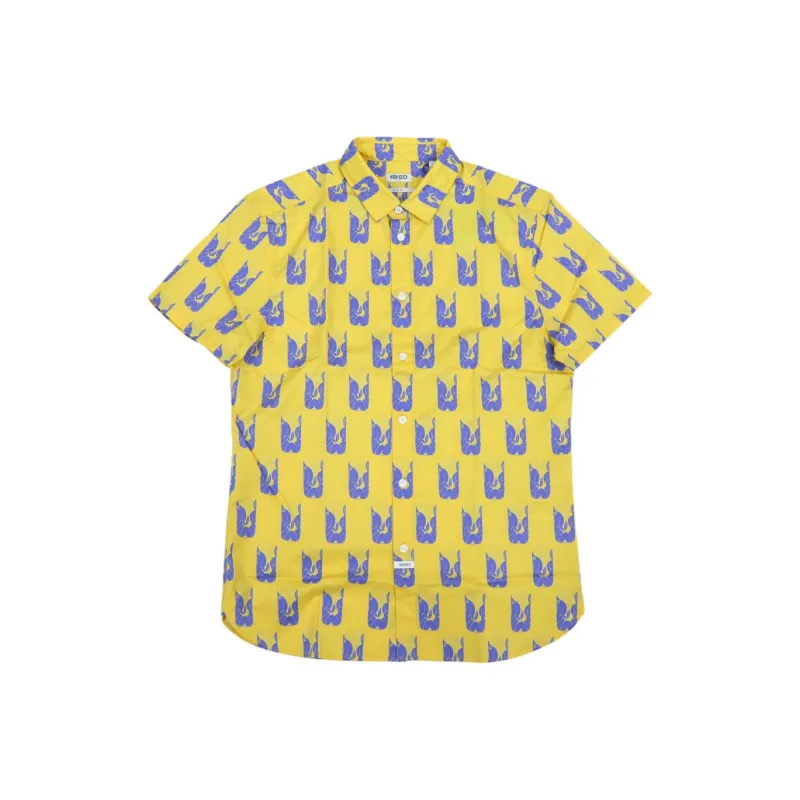 KENZO Shirts Men Yellow-0