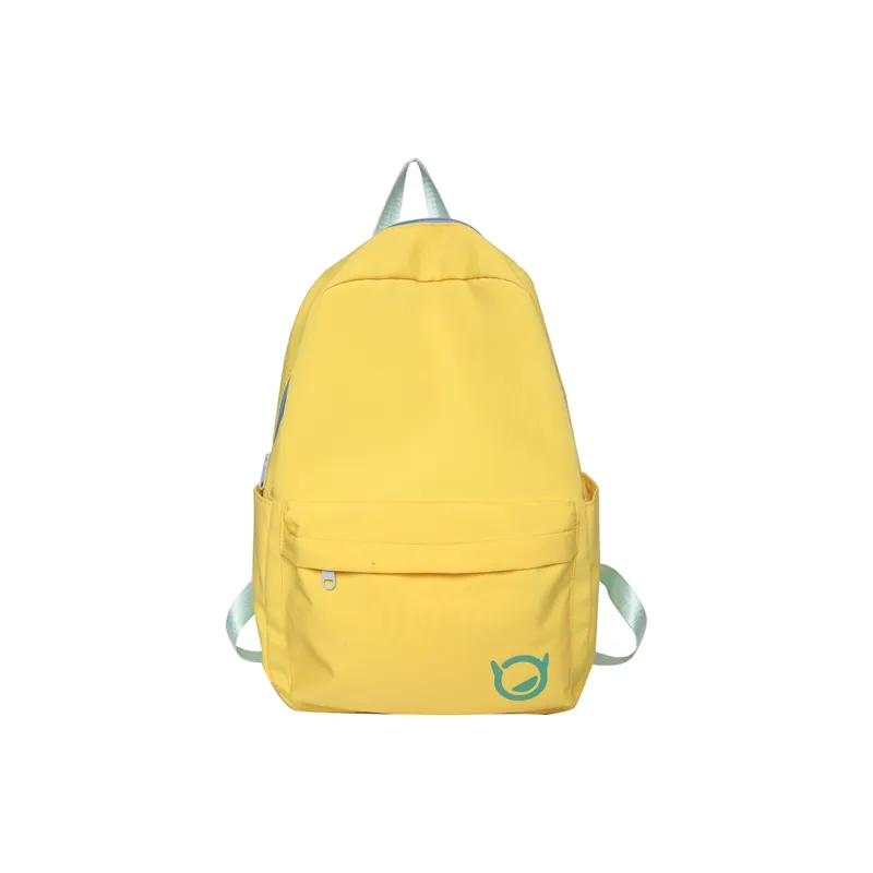 HCXK Nylon Backpack Unisex Yellow/Blue-0