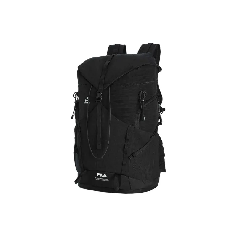 FILA FUSION Mountaineering Bag Outdoor Bag Fabric 23L Black Unisex-2