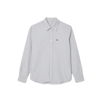 LACOSTE Shirts Men Blue Gray