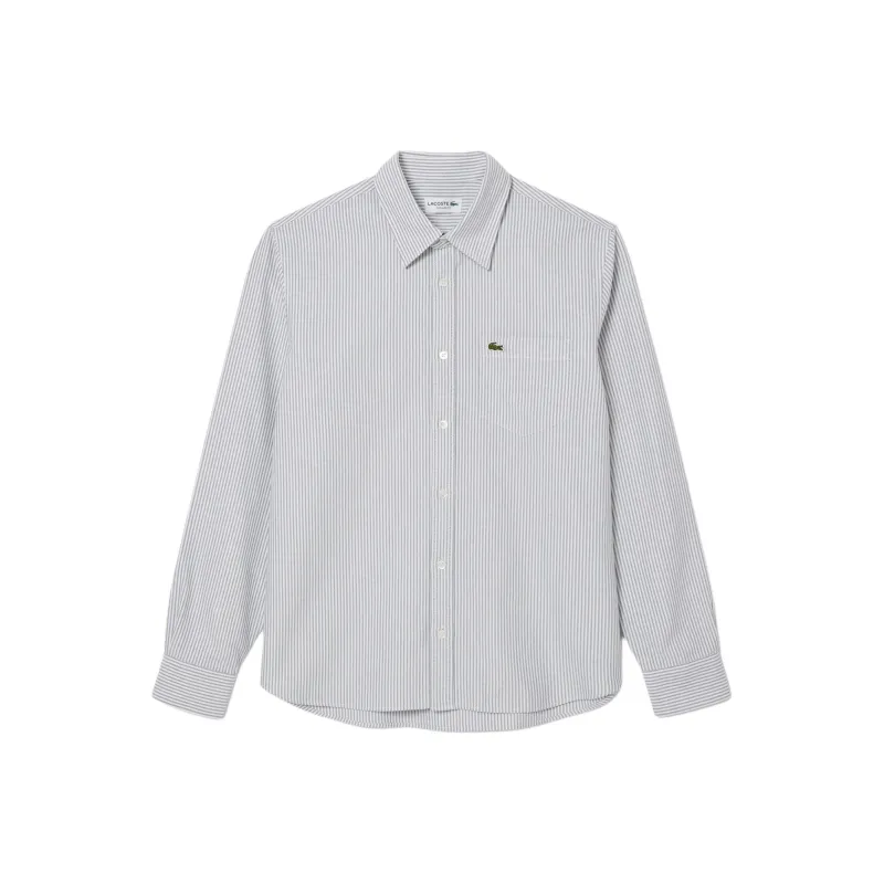 LACOSTE Shirts Men Blue Gray-0