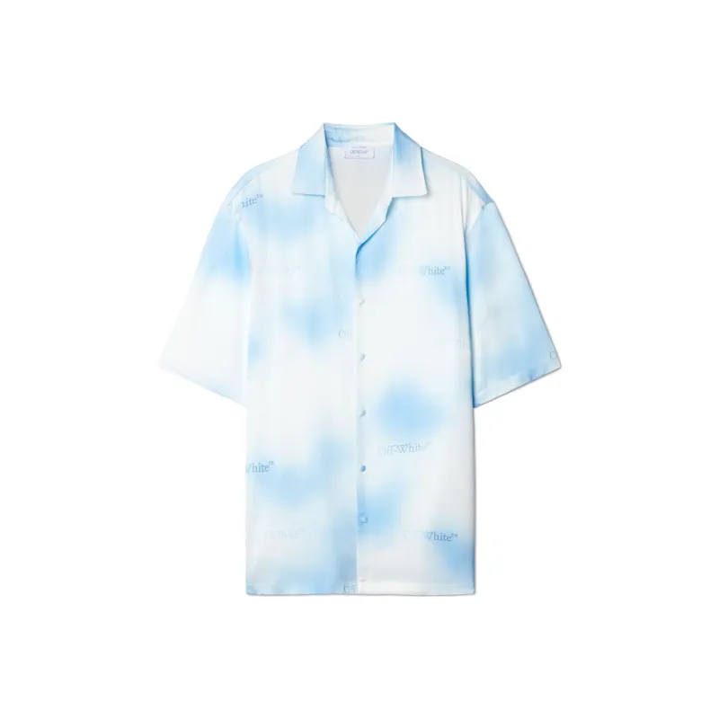 OFF-WHITE Gradient Bowling Shirt-0