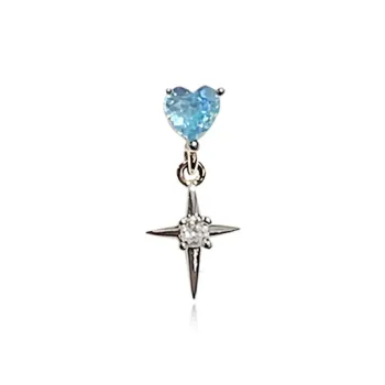 SHEEHHYY Alloy Stud Earrings Unisex