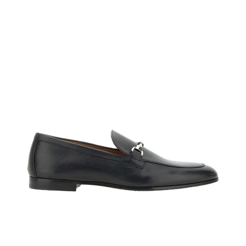 DOUCAL'S Nappato Casual Shoes Men's Black-1