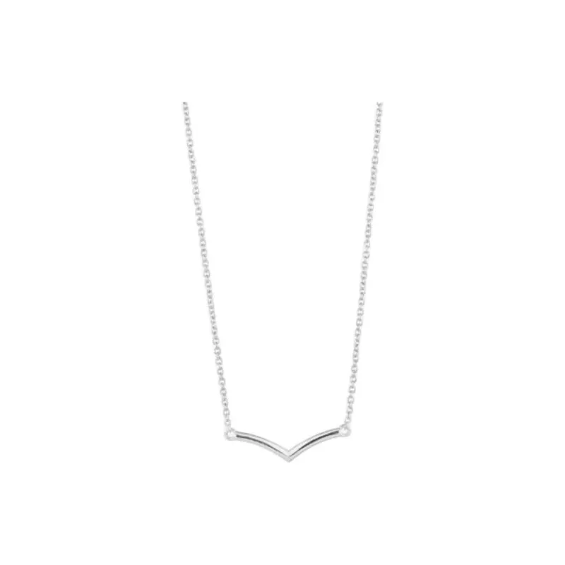Radiant Stainless Steel Necklaces Women's Silver-1