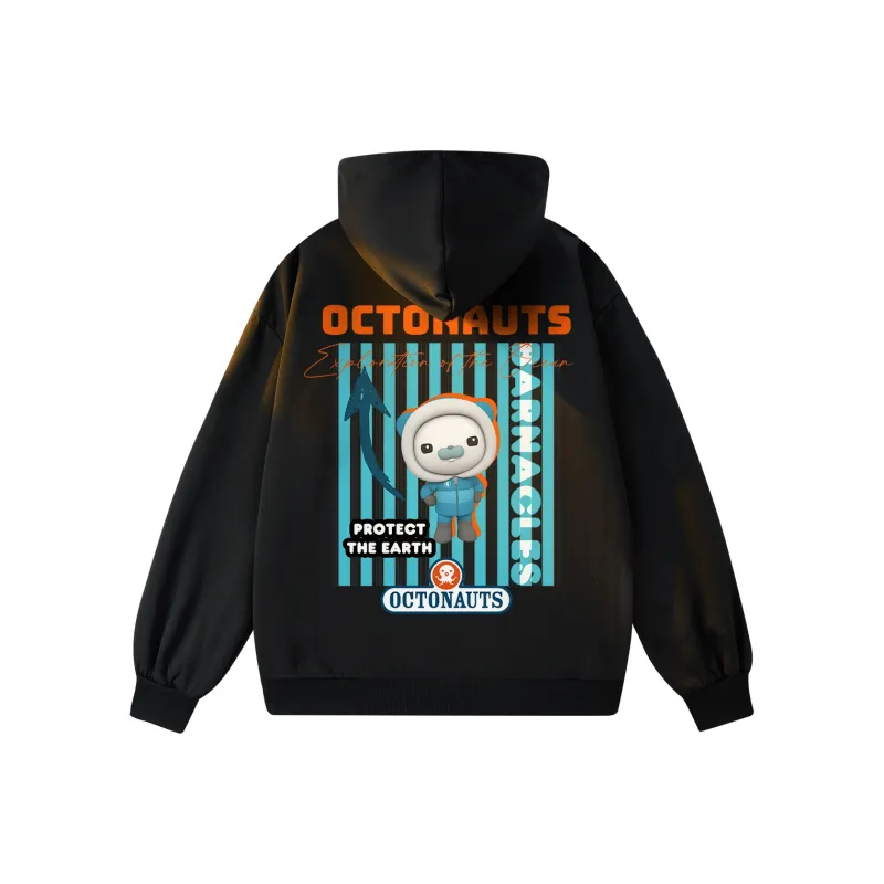 Small Columns Under The Sea Hoodie Unisex-4