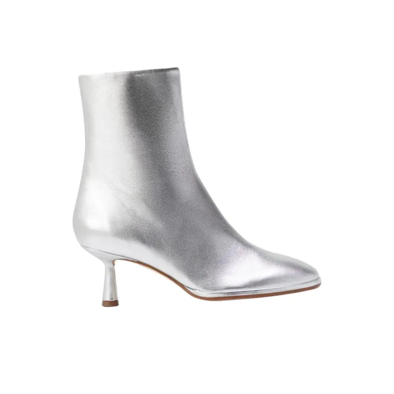 Aeyde Dorothy Ankle Boots Women's Silver-1