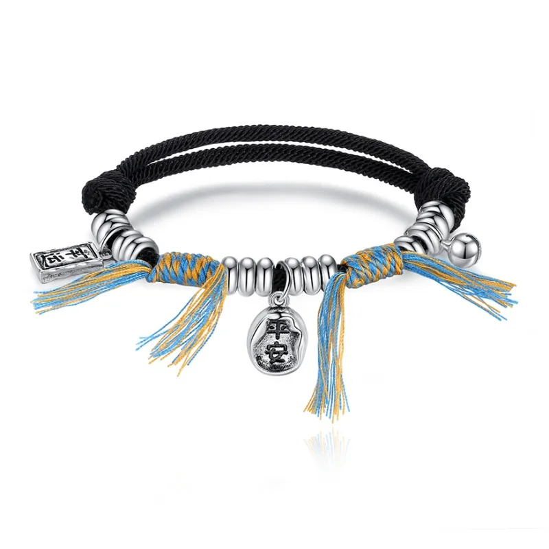 Asia Star Alloy Bracelets Unisex-4