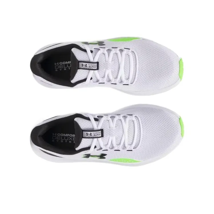 Under Armour Surge 4 Low Top Running Shoes Men's White-2