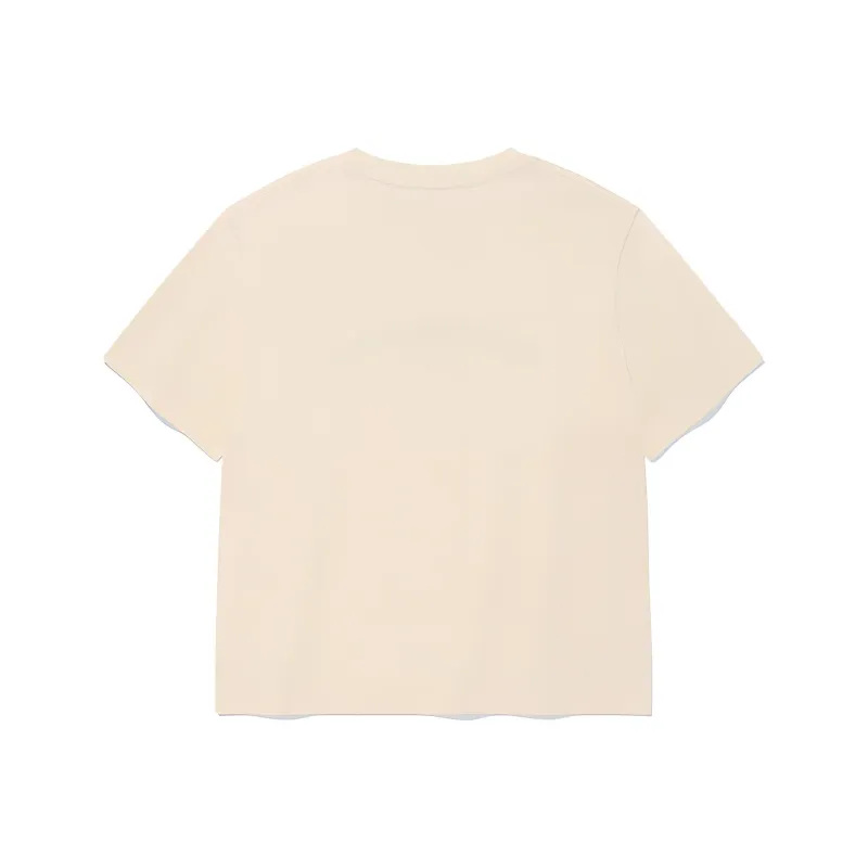 COVERNAT T Shirts Women's Cream-1