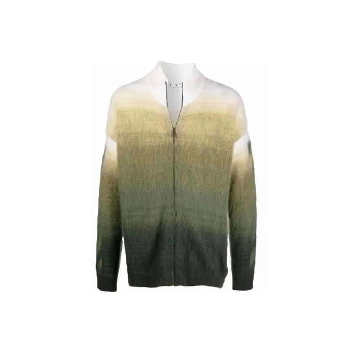 OFF WHITE Diagonal Brushed Sweater-0