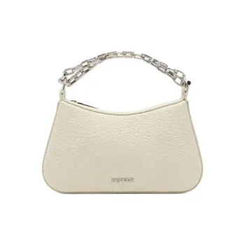 Alexander McQueen T Bar Lambskin Handbag Mini Women's Cream
