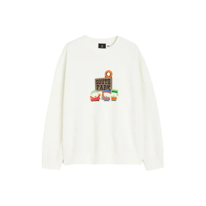 H&M Sweatshirt Men's White/South Park-0