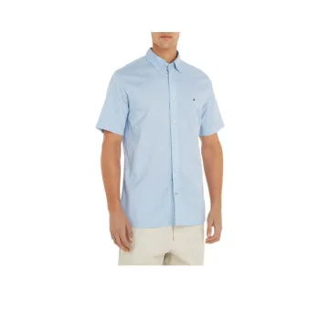Tommy Hilfiger Logo embroidered Poplin Shirt