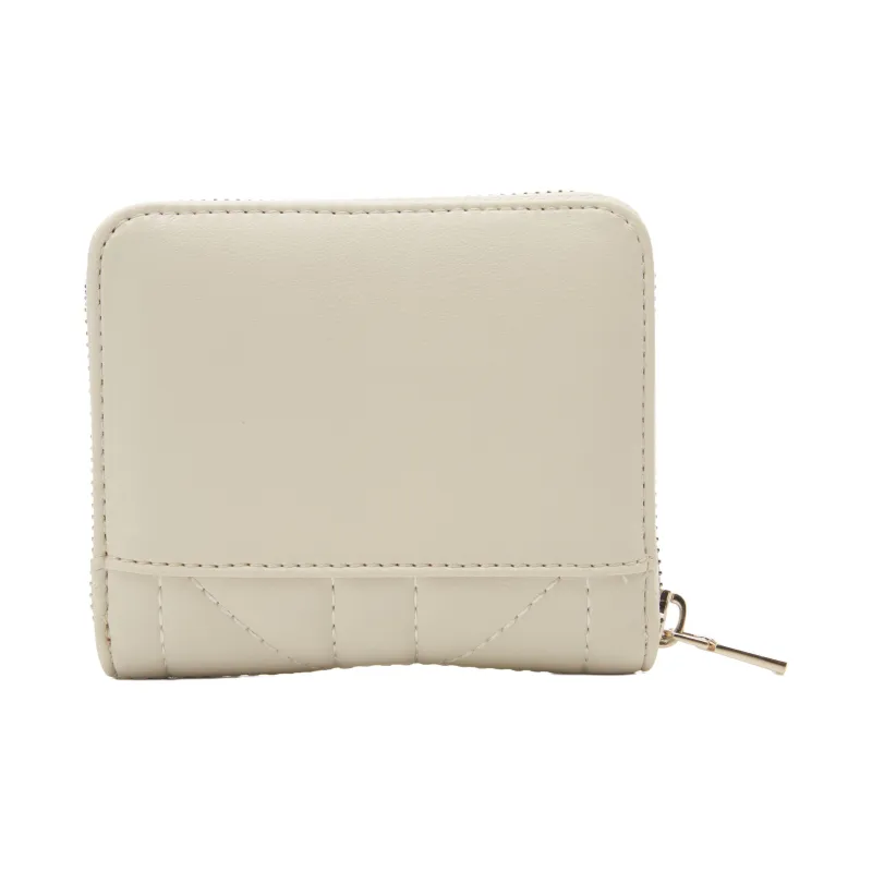 GUESS Artificial Leather Wallet Small Size Women's Gray White-3