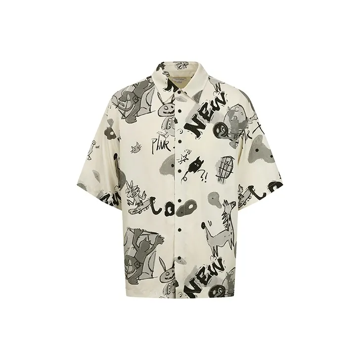 URBAN REVIVO Shirts Men Khaki-0