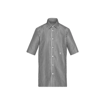 Maison Margiela C Striped Short Sleeved Shirt