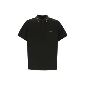 HUGO BOSS Logo appliqué Cotton Polo Shirt