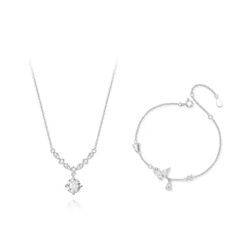 KUMET Sterling Silver Necklaces Women's