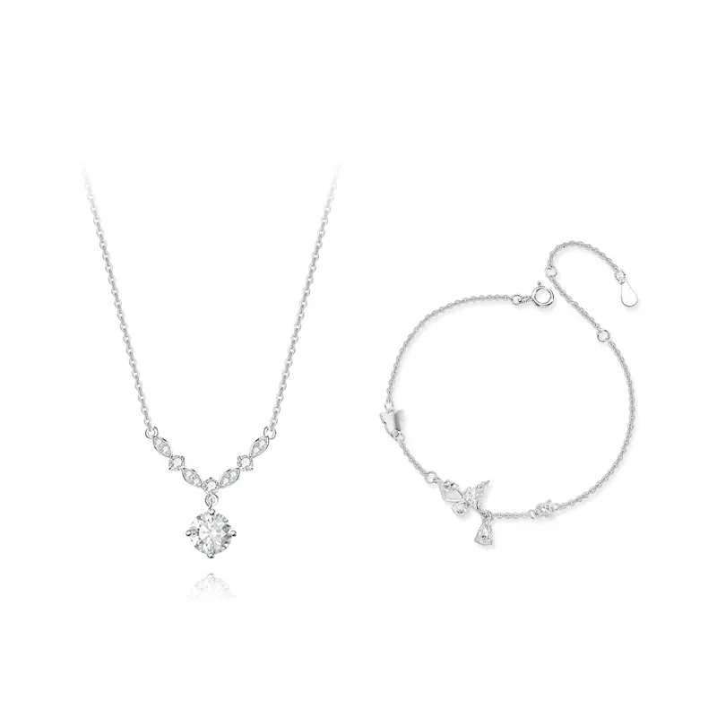 KUMET Sterling Silver Necklaces Women's-0