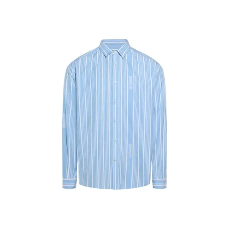 Jacquemus Striped Long Sleeved Shirt-0