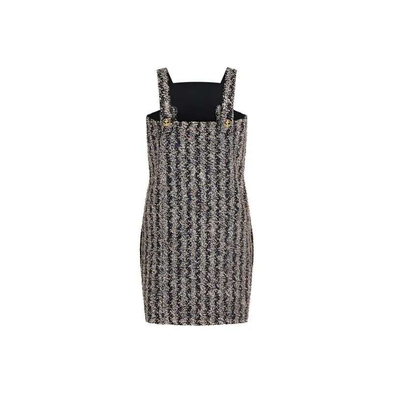 LOUIS VUITTON New Quarterly Products Of LV Sleeveless Dresses Women's Gray-1