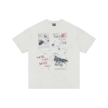 FDR T Shirts Unisex White Gray