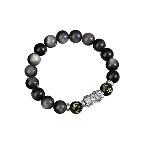 KING TAI FOOK Obsidian Bracelets Men's