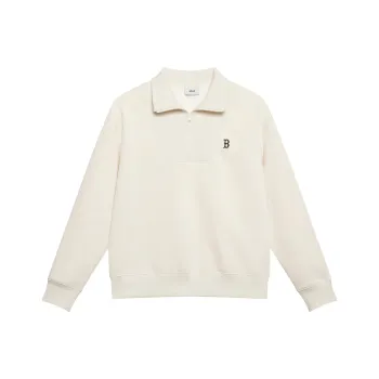 MLB Boston Red Sox Basic Collection 24FW Sweatshirt Unisex Dark Cream