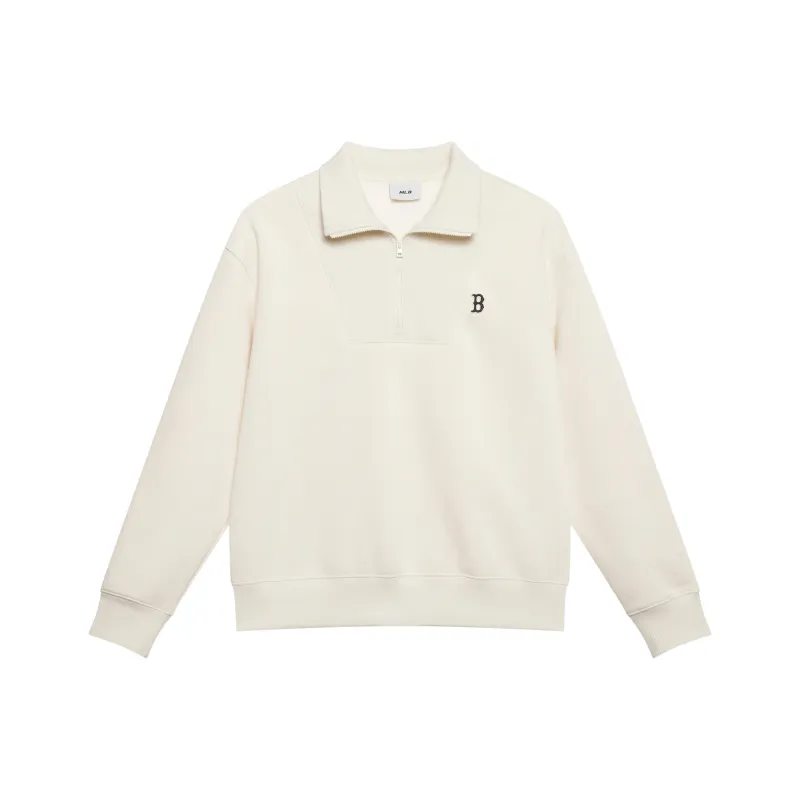 MLB Boston Red Sox Basic Collection 24FW Sweatshirt Unisex Dark Cream-0