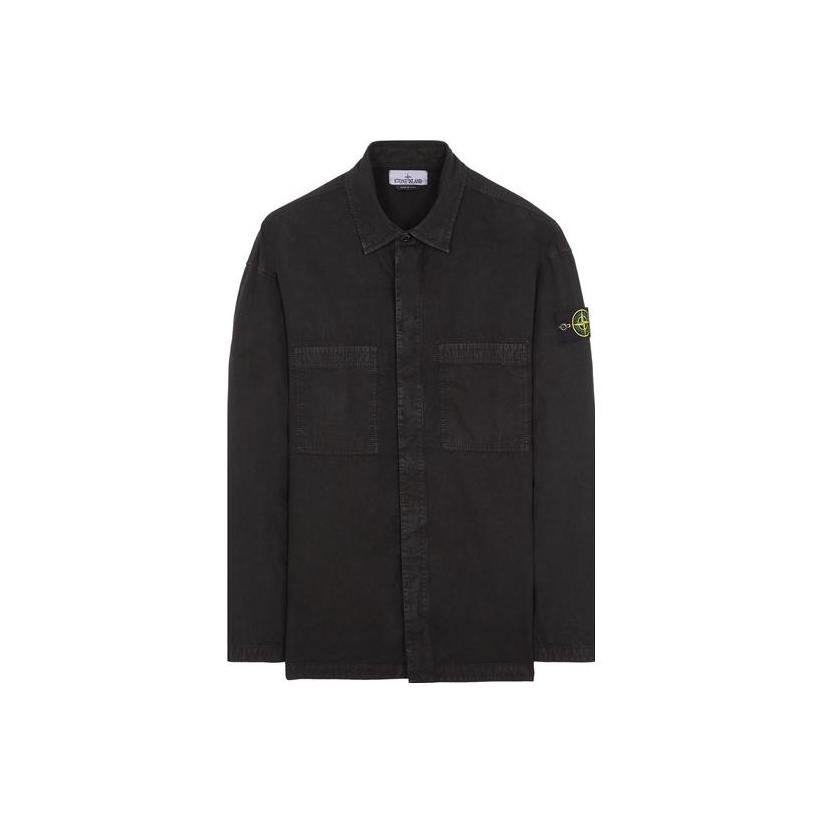 STONE ISLAND Shirts Men Black XXXL - POIZON