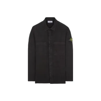 STONE ISLAND Shirts Men Black