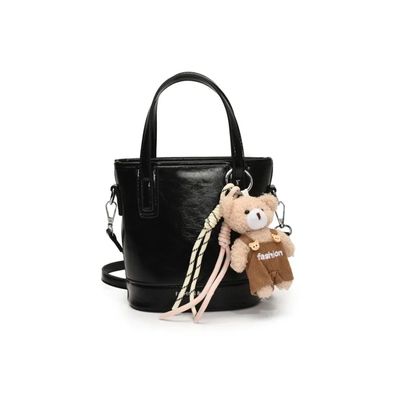 PINK·LAND PU Handbag Regular Women's Yellow/Black/Blue/Pink/Ecru-8