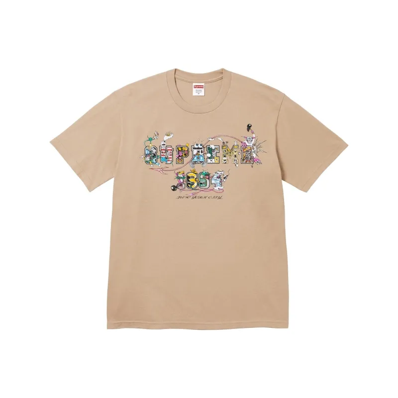 Supreme SS24 WEEK19 Varsity Tee Red-4
