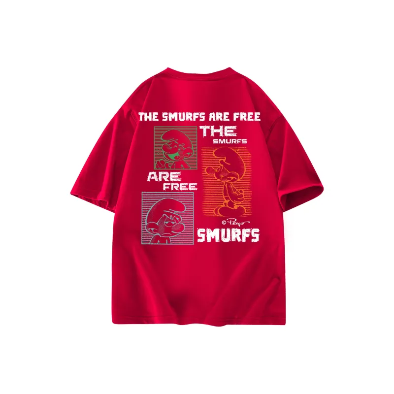 The Smurfs T Shirts Unisex-8