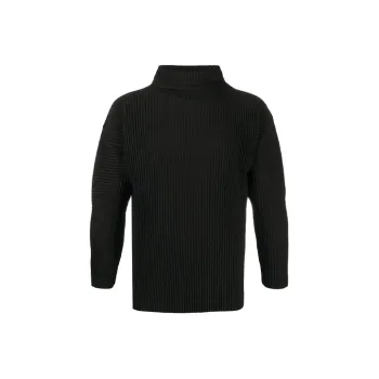 Homme Plissé Issey Miyake Sweaters Men Black