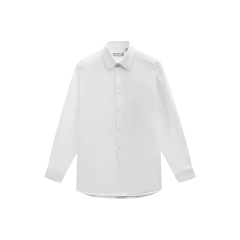 GOLDLION Shirt Men's Milk White-0