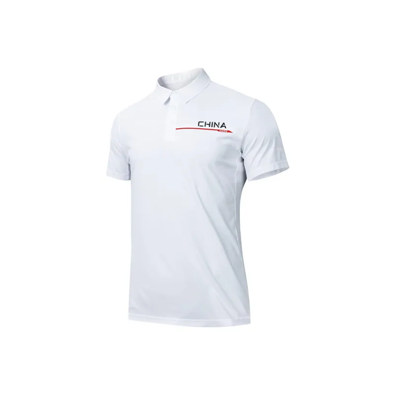 Anta Variety Training Collection Polo Shirt Men's Pure White-0