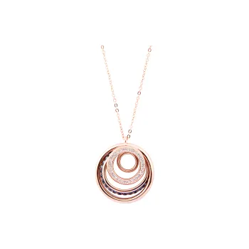 Swarovski DYNAMIC PENDANT Necklaces Women's Gold