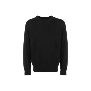 EMPORIO ARMANI Loose Fit Knitwear Men's Black