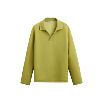 ZARA Polo Shirts Men Lime