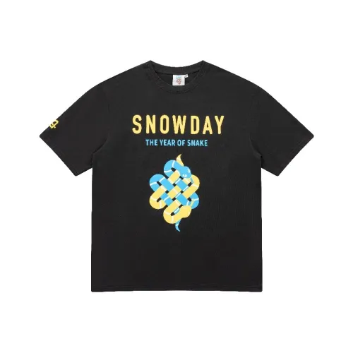 Snowday T Shirt Unisex Black SD#2501021002
