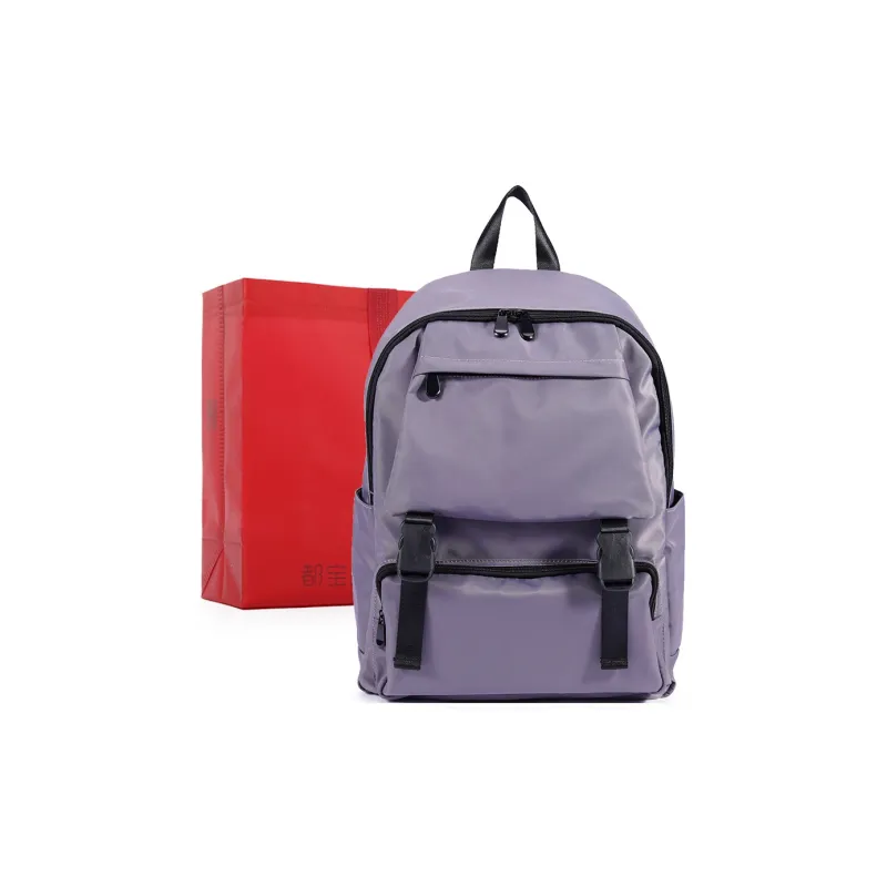 Dubaolu Fabric Backpack Unisex Multicolor-14