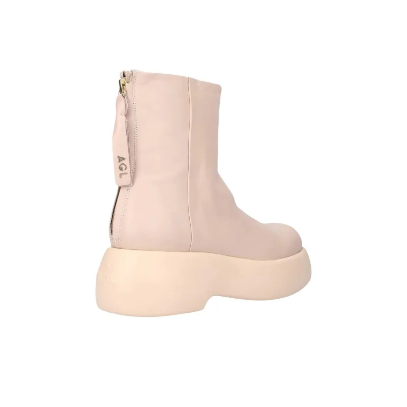 AGL NANCY Ankle Boots Women's Pink-3
