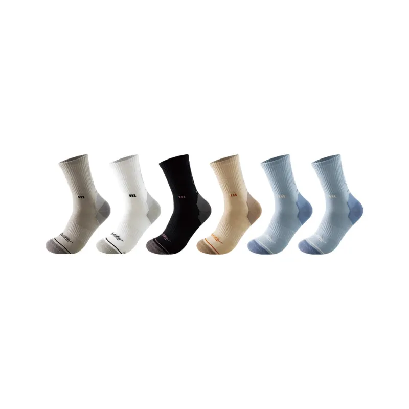 Cotton Gene Mid Calf Socks Men's Combo Set-37