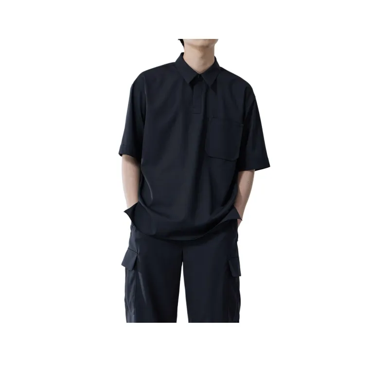 UNITED TOKYO SS24 Polo Shirt Men's Black-0