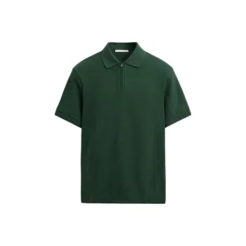 ZARA Polo Shirts Men Green