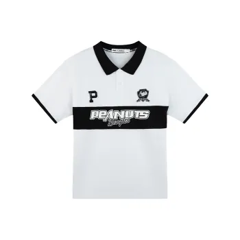 Fun x SNOOPY Polo Shirt Unisex White