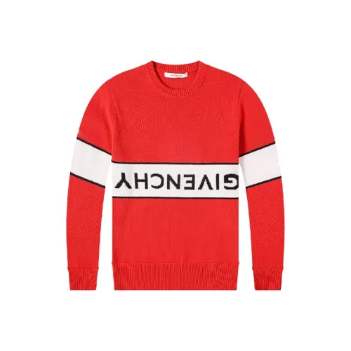 givenchy director Sweaters Men Red