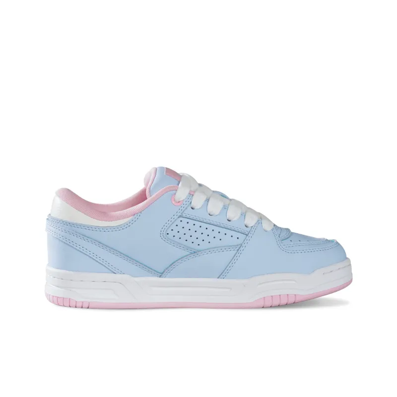Ollieskate Abrasion Resistant Height Increasing Low Top Skateboard Shoes Unisex Light Blue-1